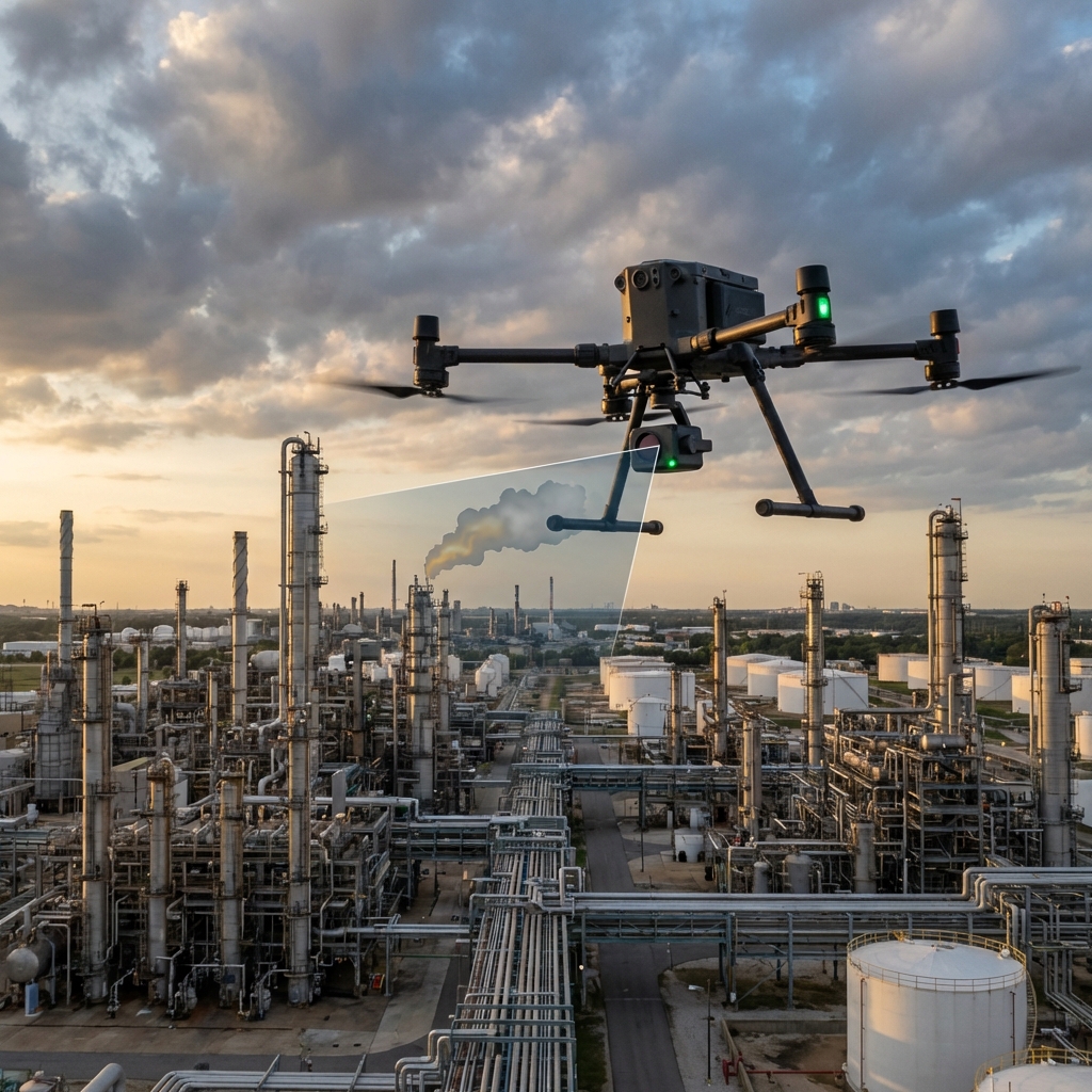 Matrice 350 RTK con sensor SeekOps para Monitoreo Ambiental